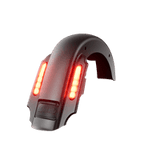 CVO STYLE REAR FENDER FOR 1993-2008 HARLEY TOURING MODELS (DUAL) Denim Black